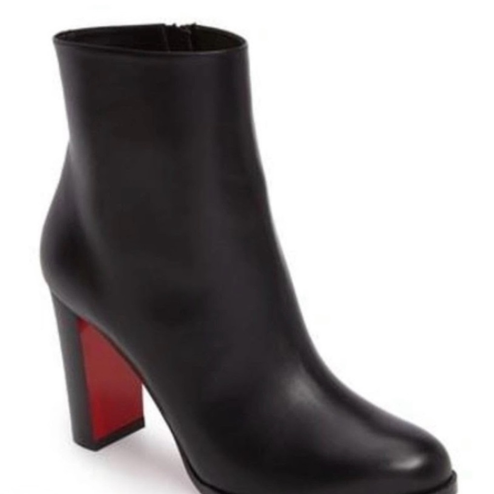 Christian Louboutin Adox 85mm Leather Ankle Boots